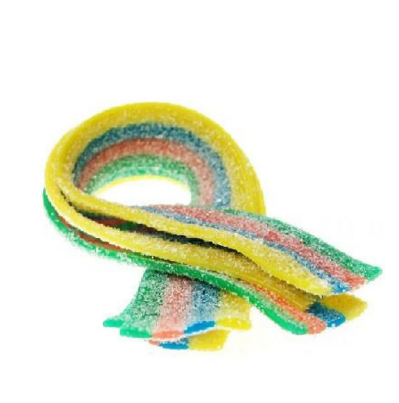 Multi Tutti-Frutti sour belts 10 pieces